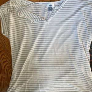 Striped shirt sleeve